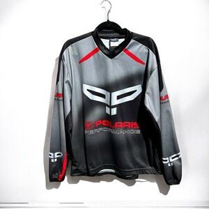 🌻Pure Polaris Long Sleeve Performance Motocross Jersey Top Size Medium